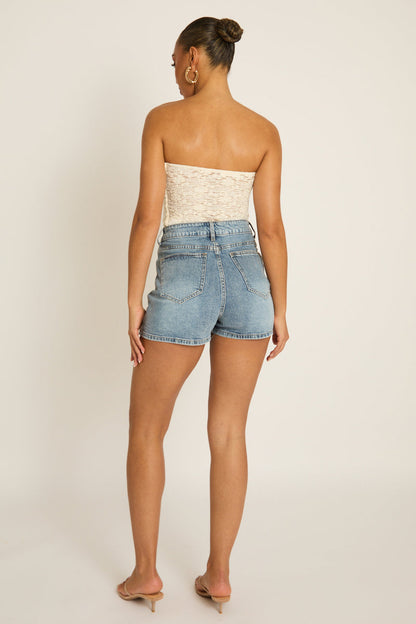 Cream Lace Bodysuit - Daya